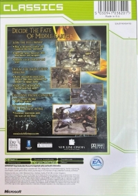 Lord of the Rings, The: The Two Towers - Classics Box Art