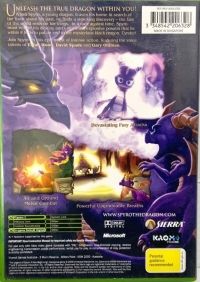 Legend of Spyro, The: A New Beginning Box Art