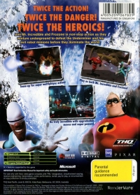 Disney/Pixar The Incredibles: Rise of the Underminer Box Art