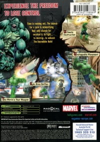 Incredible Hulk, The: Ultimate Destruction Box Art