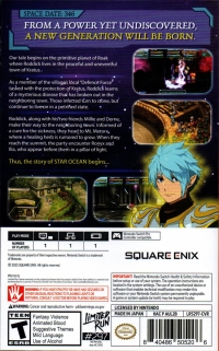 Star Ocean: First Departure R Box Art