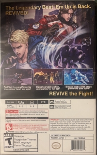 Double Dragon Revive Box Art