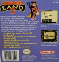 Donkey Kong Land 2 - Players Choice (DMG-ADDE-USA-2 cartridge) Box Art