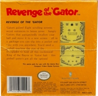 Revenge of the 'Gator (Electro Brain) Box Art