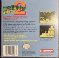Super Mario Land 2: 6 Golden Coins - Players Choice (DMG-MQ-USA-2 cartridge) Box Art