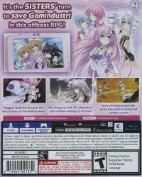 Hyperdimension Neptunia Re;Birth2: Sisters Generation Box Art