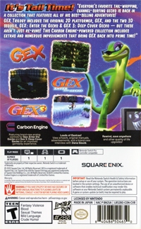 Gex Trilogy (LRS280-CON-CVR) Box Art