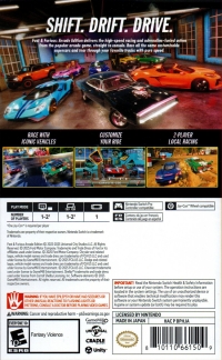 Fast & Furious: Arcade Edition Box Art