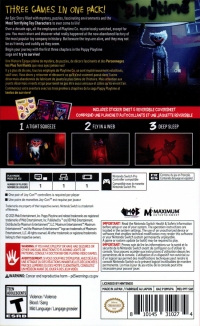 Poppy Playtime Triple Pack Box Art