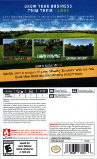 Lawn Mowing Simulator: Landmark Edition Box Art