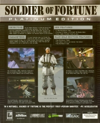 Soldier of Fortune: Platinum Edition Box Art