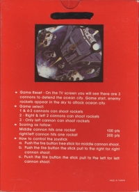 Boom Bang (2600 Compatible) Box Art