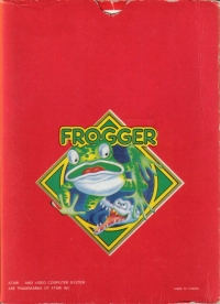 Frogger (red box) Box Art