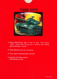 Tank City Box Art