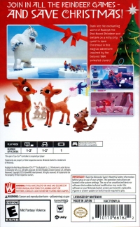 Rudolph The Red-Nosed Reindeer Box Art
