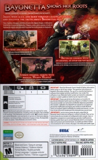 Bayonetta Box Art