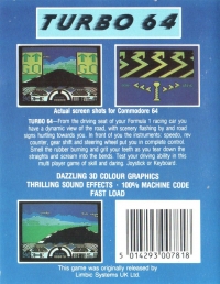 Turbo 64 - Prism Box Art