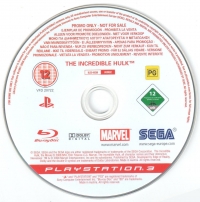 Incredible Hulk, The (Not for Resale) Box Art