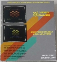 Lore Lords Gladiators (clear cartridge) Box Art