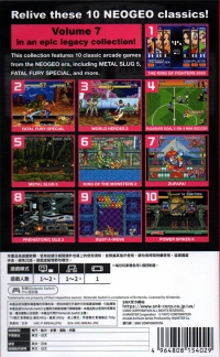 ACA NeoGeo Selection Vol. 7 Box Art