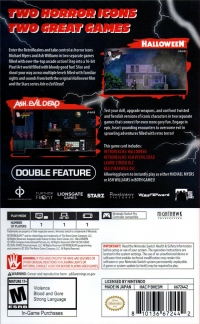 Halloween / Ash vs Evil Dead RetroRealms Double Feature Box Art