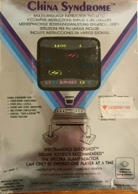 China Syndrome (Spectravideo) Box Art