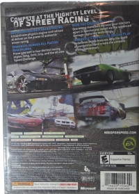 Need for Speed: ProStreet - Platinum Hits (gray keepcase) Box Art