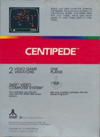 Centipede Box Art