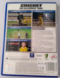 EA Sports Cricket 2005 Box Art