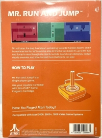 Mr. Run and Jump Box Art