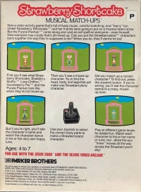 Strawberry Shortcake: Musical Match-Ups Box Art