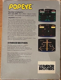 Popeye Box Art