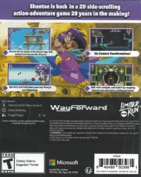 Shantae Advance: Risky Revolution Box Art