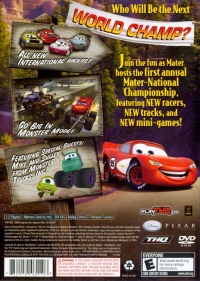 Disney/Pixar Cars: Mater-National Championship Box Art