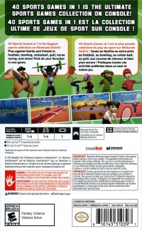 40 Sports Games in 1 Box Art