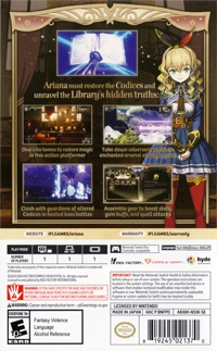 Ariana and the Elder Codex Box Art