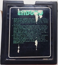 Enduro (Dynacom / black label) Box Art