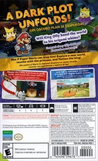 Paper Mario: The Origami King Box Art