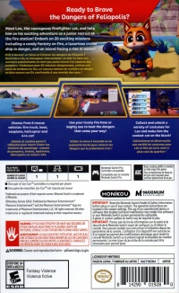 Leo: The Firefighter Cat Box Art