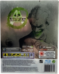 Batman: Arkham City (Joker SteelBook) Box Art