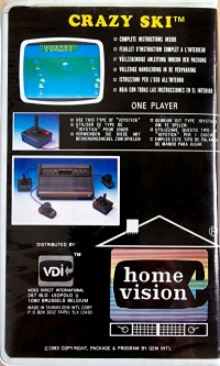 Crazy Ski Box Art