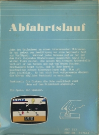 Abfahrtslauf Box Art