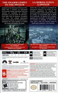 World War Z Box Art