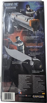 Eagle3 Resident Evil: The Umbrella Chronicles Knife / Resident Evil: The Darkside Chronicles Magnum (blister pack / Resi Box Art
