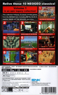 ACA NeoGeo Selection Vol. 1 Box Art