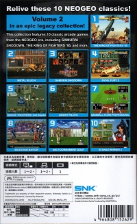 ACA NeoGeo Selection Vol. 2 Box Art