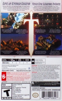 Final Fantasy Tactics: The Ivalice Chronicles [CA] Box Art