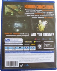 Resident Evil 7: Biohazard (IS70006-11) Box Art