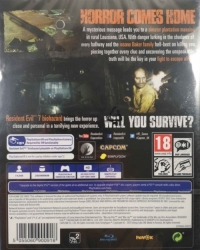 Resident Evil 7: Biohazard - PlayStation Hits (IS70006-X1HITS / 2022) Box Art