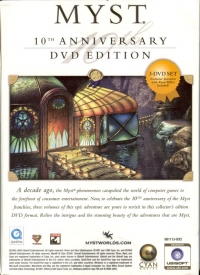 Myst 10th Anniversary DVD Edition (681113-BX2) Box Art